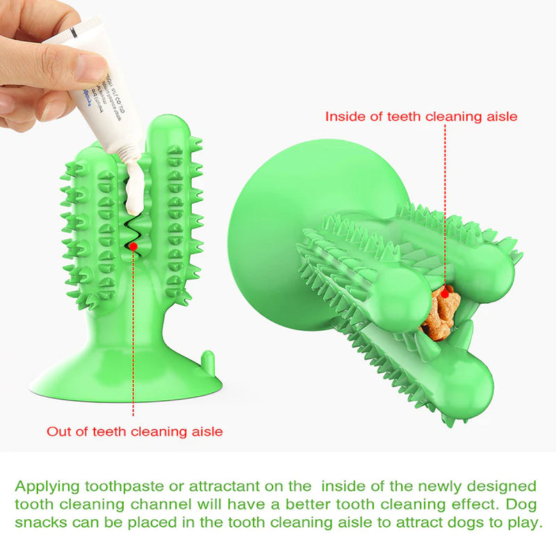 Dog Toothbrush Pet Tooth Cleaning Bite Resistant Grinding Accessories for Dog Brushing Stick Dog Chew Toys Puppy Dental Care